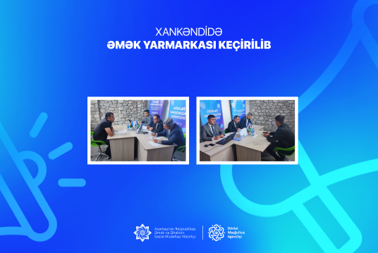 Xankəndidə əmək yarmarkası keçirilib