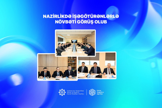 Nazirlikdə işəgötürənlərlə növbəti görüş olub