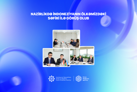 Nazirlikdə İndoneziyanın ölkəmizdəki səfiri ilə görüş olub
