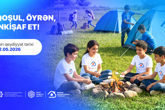 Dövlət Məşğulluq Agentliyinin təşkilatçılığı ilə Məktəbli Gənclərin İnkişafı Yay Düşərgəsi keçiriləcək