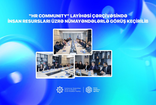 “HR Community” layihəsi çərçivəsində  insan resursları üzrə nümayəndələrlə görüş keçirilib