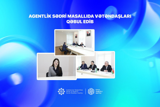 Agentlik sədri Masallıda vətəndaşları qəbul edib
