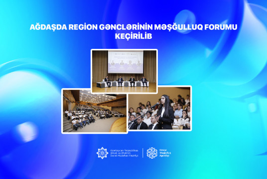 Ağdaşda Region Gənclərinin Məşğulluq Forumu keçirilib