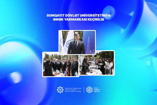 Sumqayıt Dövlət Universitetində əmək yarmarkası keçirilib