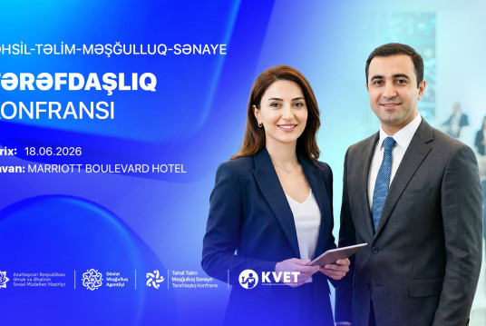 Dövlət Məşğulluq Agentliyinin təşkilatçılığı ilə “Təhsil–Təlim–Məşğulluq–Sənaye: Tərəfdaşlıq Konfransı” keçiriləcək