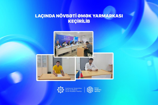 Laçında növbəti əmək yarmarkası keçirilib