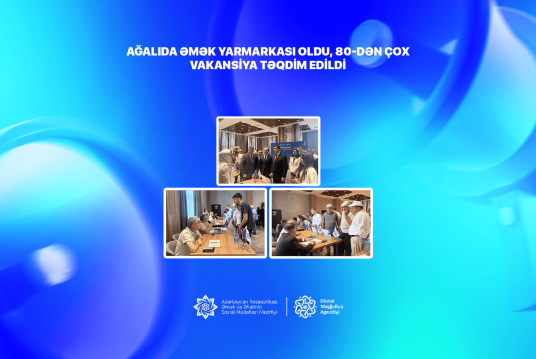 Ağalıda əmək yarmarkası oldu, 80-dən çox vakansiya təqdim edildi