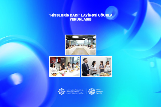 “Hisslərin dadı” layihəsi uğurla yekunlaşıb