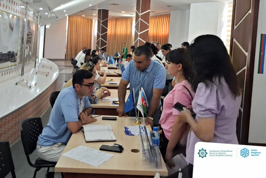 Həftə ərzində keçirilmiş yarmarkalarda 56 işəgötürən tərəfindən 422 vakansiya təqdim olunub