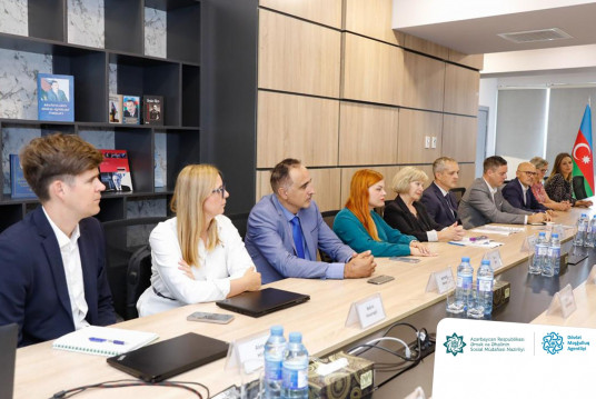Sloveniyanın Məşğulluq Xidmətinin nümayəndə heyəti ilə görüş keçirilib