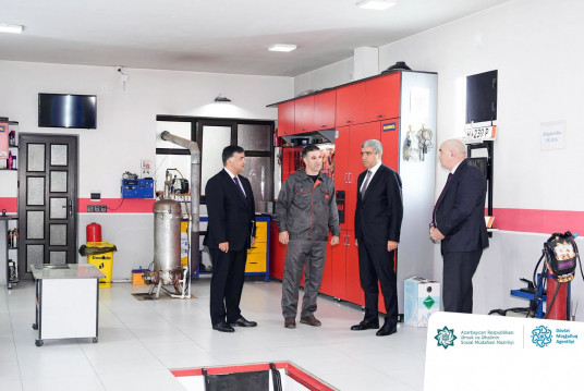 Qusarda özünüməşğulluq proqramı üzrə qurulmuş təsərrüfatlara baxış olub
