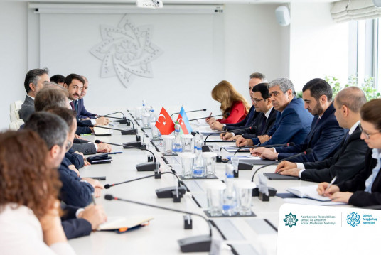Nazirlikdə Türkiyə nümayəndə heyəti ilə görüş olub