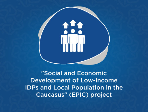 "Social and Economic Development of Low-Income IDPs and Local Population in the Caucasus" (EPIC) project