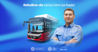 BakuBus-da sürücü kimi işə başla!