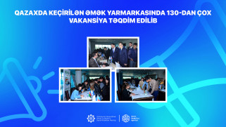 Qazaxda keçirilən əmək yarmarkasında 130-dan çox  vakansiya təqdim edilib