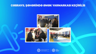 Cəbrayıl şəhərində əmək yarmarkası keçirildi