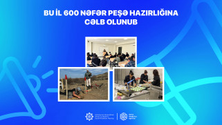 Qarabağ Peşə Hazırlığı Mərkəzində bu il 600 nəfər peşə hazırlığına cəlb olunub