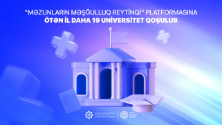 “Məzunların məşğulluq reytinqi” platformasına ötən il daha 19 universitet qoşulub