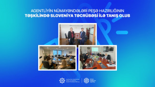 Agentliyin nümayəndələri peşə hazırlığının təşkilində  Sloveniya təcrübəsi ilə tanış olub