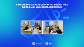 Xankəndi və Şuşada SOCAR-ın “Azəriqaz” İB ilə birgə əmək yarmarkaları keçirilib