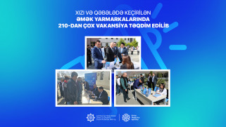 Xızı və Qəbələdə keçirilən əmək yarmarkalarında  210-dan çox vakansiya təqdim edilib