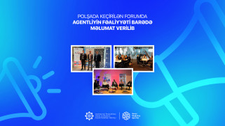 Polşada keçirilən Forumda Agentliyin fəaliyyəti barədə məlumat verilib