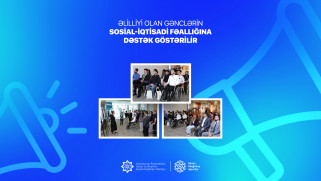 “Əlilliyi olan gənclərin sosial-iqtisadi fəallığına dəstək” layihəsinin növbəti görüşü baş tutub