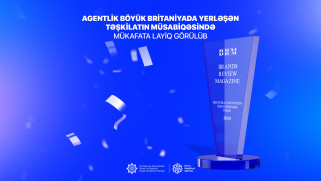 Dövlət Məşğulluq Agentliyi Böyük Britaniyada yerləşən təşkilatın müsabiqəsində mükafata layiq görülüb