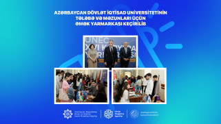 Azərbaycan Dövlət İqtisad Universitetinin tələbə və  məzunları üçün əmək yarmarkası keçirilib