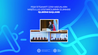 Peşə istiqaməti üzrə məzunların məşğulluq göstəricilərinin izlənməsi işlərinə başlanıb