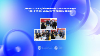 Cəbrayılda keçirilən əmək yarmarkasında 100-ə yaxın vakansiya təqdim edilib
