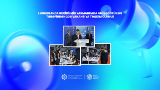 Lənkəranda keçirilmiş yarmarkada 46 işəgötürən  tərəfindən 236 vakansiya təqdim olunub