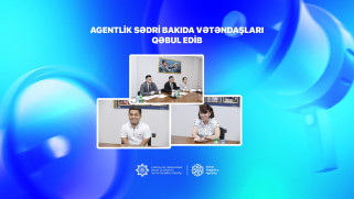 Agentlik sədri Bakıda vətəndaşları qəbul edib