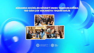 Ağdamda keçirilən növbəti əmək yarmarkasında 160-dan çox vakansiya təqdim edilib