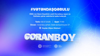 Agentlik sədrinin Goranboy rayonunda vətəndaş qəbulu keçiriləcək