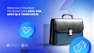 Birgə maliyyələşmə proqramı üzrə 5800-dək şəxs işlə təmin edilib