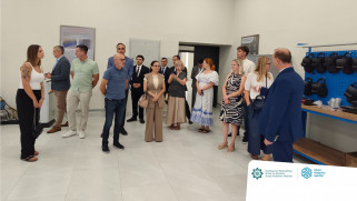 Sloveniya nümayəndə heyəti Bakı Regional Məşğulluq filialı və peşə hazırlığı mərkəzlərində olub