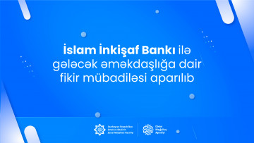 İslam İnkişaf Bankı ilə gələcək əməkdaşlığa dair fikir mübadiləsi aparılıb