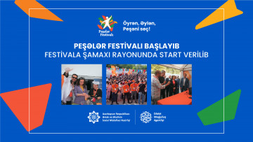 Peşələr Festivalı başlayıb
