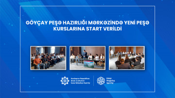 Yeni peşə hazırlığı kurslarına start verilib