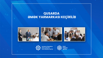 Qusarda “Əmək yarmarkası” keçirilib