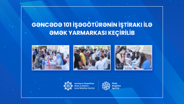 Gəncədə 101 işəgötürənin iştirakı ilə əmək yarmarkası keçirilib