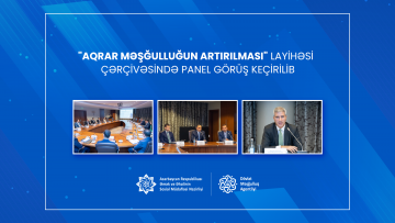 Aqrar Məşğulluğun Artırılması Layihəsi çərçivəsində panel görüş keçirilib