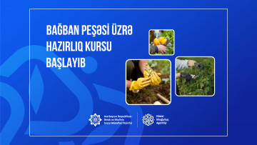 İşəgötürənlə əməkdaşlıq çərçivəsində növbəti peşə kursuna start verilib