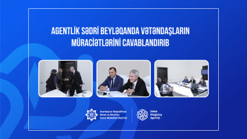 Agentlik sədri Beyləqanda vətəndaşların müraciətlərini cavablandırıb