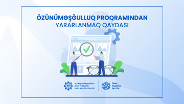 Özünüməşğulluq proqramından yararlanmaq qaydası