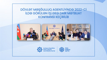 Dövlət Məşğulluq Agentliyində 2022-ci ildə görülən işlərə dair mətbuat konfransı keçirilib