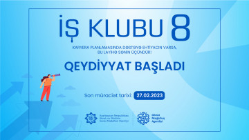 “İş Klubu 8” layihəsinə qeydiyyat başlayıb