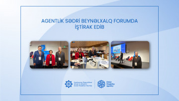 Agentlik sədri beynəlxalq Forumda iştirak edib