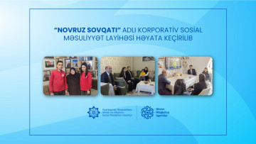 “Novruz sovqatı” adlı korporativ sosial məsuliyyət layihəsi həyata keçirilib